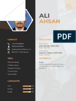 Ali Ahsan Resume - 2