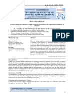 Applications of Laser Asa Tool in The Management of Soft Tissue Lesions - A Review