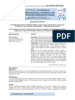 Factors Influencing Choosing Medical Specialties Among Final Year Male Students at Kau, Jeddah, Saudi Arabia. A Cross Sectional Study