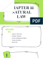 Chapter 3 Natural Law