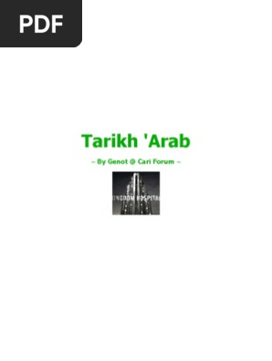 Tarikh Arab By Genot