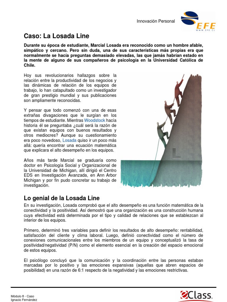 La Losada Line: Clave del Alto Desempeño | PDF | Las emociones | Sicología