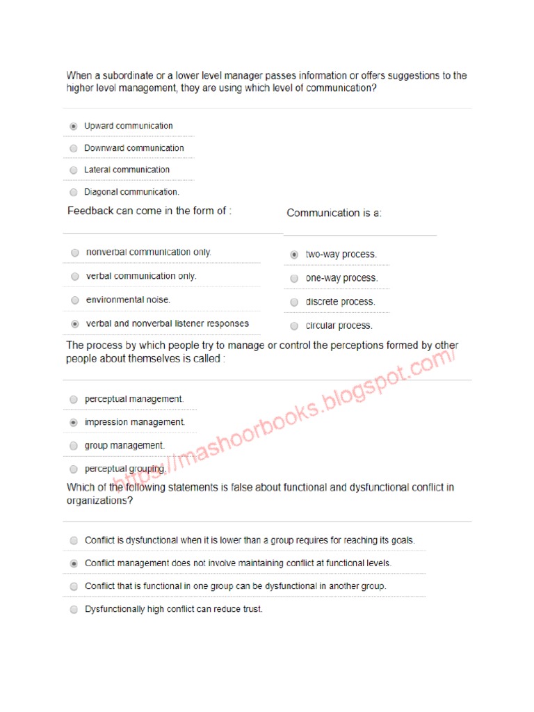 1-FOM Mock | PDF