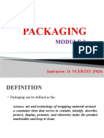 Module 3 Packaging