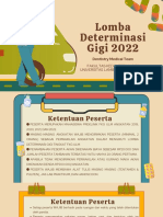 Lomba Determinasi Gigi 2022