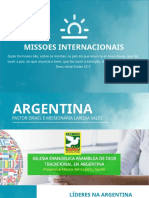 Apresentacao ARGENTINA IEADTARG