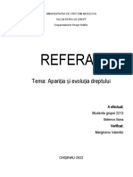 Apariția Și Evoluția Dreptului