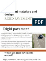 Rigid Pavement Design