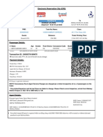 Electronic Reservation Slip (ERS) : 6309055642 15959/kamrup Express AC 3 Tier Class (A3)