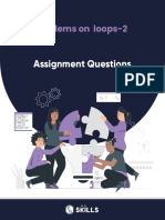 Assignment Questions - Problems On Loops - 2 PDF