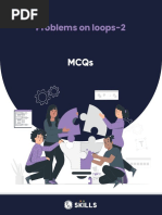 MCQs - Problems On Loops - 2 PDF