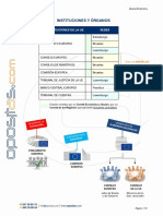 E Instituciones y Organos de La UE Opositas