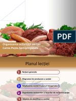 Secția Carne - PeșteSemipreparate