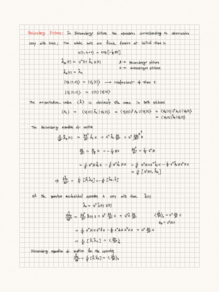 Lecture 02 Pdf Hamiltonian Quantum Mechanics Theoretical Physics
