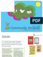 PS333 Community Almanac Concept