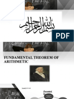 Fundamental Theorem of Arithmetic Explained