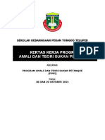 Kertas Kerja Sukan Petanque 2021