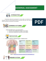 Abdominal Assessment