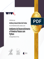 01 - Ambiente de Desenvolvimento e Primeiros Passos Com Python - AFC19DEA