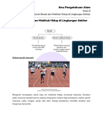 Revision Note - IPA Kelas 8 - Gerak Benda Dan Makhluk Hidup Di Lingkungan Sekitar