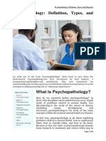 Psychopathology - PP