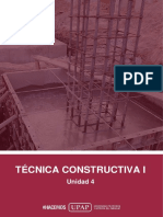 Unidad Iv - Contenido - Técnica Constructiva I (1) - 1