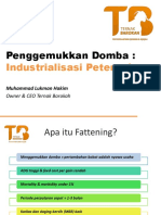 Penggemukkan Domba - Industrialisasi Peternakan