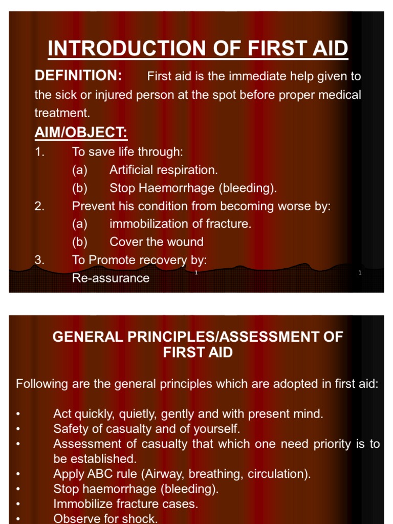 First Aid ABC Rule Explained | PDF | First Aid | Shock (Circulatory)