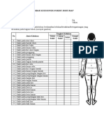 Lembar Kuisioner Nordic Body Map