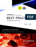 LK 3.1 Menyusun Best Practices Siti Kurniyah - Biologi