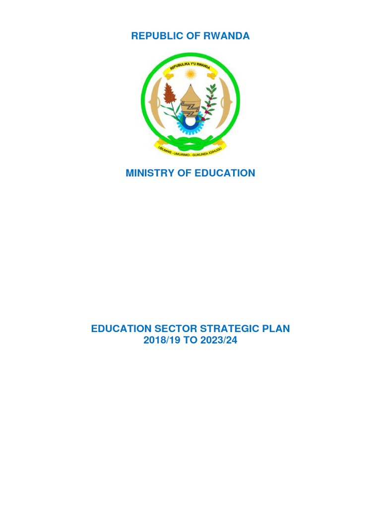education sector strategic plan zimbabwe