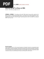 AutoCAD Making VB.net as Easy as VBA