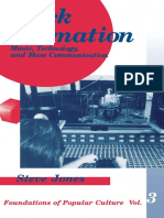 (Foundations of Popular Culture) Steve Jones - Rock Formation - Music, Technology, and Mass Communication-SAGE Publications, Inc (1992)