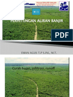 Perhitungan Aliran Banjir