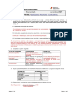 Consumo e fatores explicativos