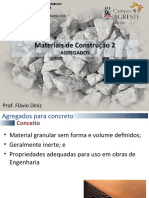 Agregados para concreto: propriedades e aplicações