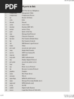 Common TCP Port Cheat Sheet | PDF | File Transfer Protocol | Port ...