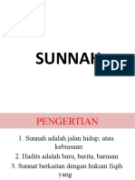 Sumber Hukum 2 Sunnah