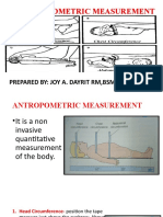 Anthropometric Measurement