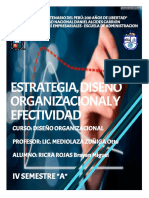 Estrategia, Diseño Organizacional y Efectividad