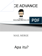 Pengenalan Mail Merge