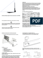 Instrukcja Obsugi Napdu Do Bram Przesuwnych Z Serii FORCE v4