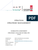 Strategic Management Plan For Nike by Nipuna Ranamukha