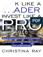 Think Like A Trader Invest Like A Pro