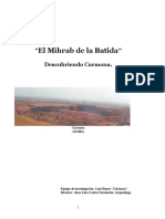 Informe Arqueologico de Las Cuevas de La Batida Juan Luis Castro 2002 