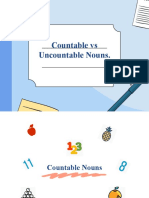 CountableUncountable Nouns Notes 