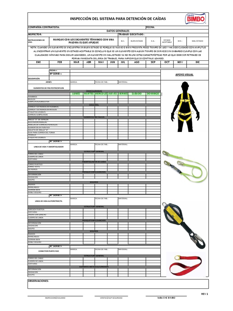 6.-Formato Check List Maq y Herramienta | PDF | Materiales | Ingeniería ...