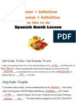 Student Copy of GUSTAR - Infinitives Presentation