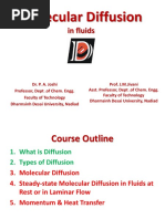 Chapter - 2 - Molecular Diffusion - Part-1