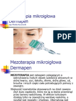 Mezoterapia Mikroigłowa Dermapen
